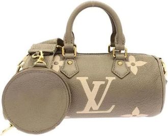 Louis Vuitton Pre-owned Papillon BB Monogram Empreinte Shoulder Bag - - Pre-owned - Donna - Beige - ONE SIZE