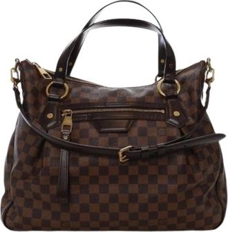 Louis Vuitton Pre-owned Handbags, female, Brown, Size: ONE SIZE Pre-owned Evora MM