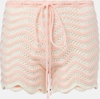 Bananhot Shorts Mina in misto cotone a righe