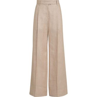 Brunello Cucinelli Loose Pleated trousers in Antique Pink at Nordstrom, Size 40 It