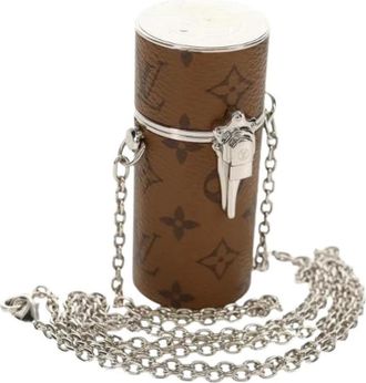 Louis Vuitton Pre-owned Mini Bags, female, Brown, Size: ONE SIZE Pre-owned Cosmetic Pouch