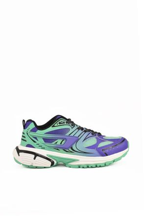 Diesel Other Fibers Sneakers - Green/Purple