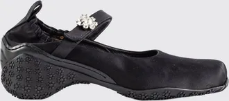 Simone Rocha Ballerine Mary Jane Turbo Ballet Runner in raso con cristalli