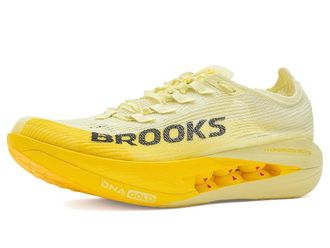 Brooks Hyperion Elite 5 Running Shoes Luminary/Yellow/Gray : Mens 10.5 - Womens 12 Medium, Synthetic
