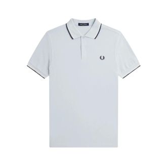 Fred Perry Heren, Tops, Wit, Maat: S Katoen