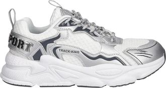 Plein Sport Track-King Chrome - Heren - Hardloopschoenen - Grijs - 39 EU - Fitness