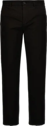 Department Five Black Narrow Fit Pants