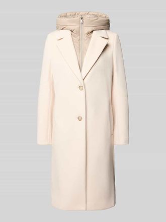 Cinque Mantel mit Kapuze Modell MIRA in Offwhite, Gr&ouml;&szlig;e 34