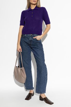 Lisa Yang Masy Polo, Womens, Purple