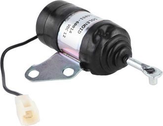 OEM Solenoide De Corte De Combustible Para Cortac&eacute;sped Rtv Rtv900, 12 V Cc, 2 Pines, Material De Goma, Compatible Con Tractores Y Excavadoras