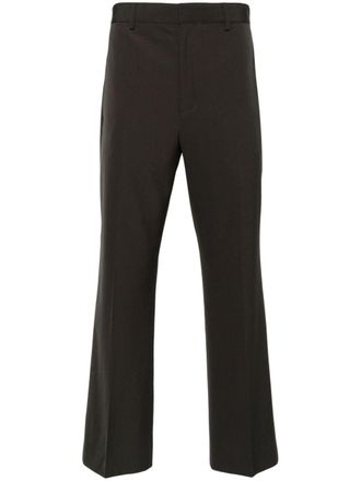 Acne Studios Pantaloni sartoriali a vita media - Marrone