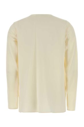 Max Mara 2611191018600 005 Avorio Exterior: Silk Elastane Maglie Sweater