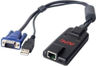 A.P.C. Apc Kvm-usb Cable Para Video, Teclado Y Rat&oacute;n (kvm) Negro