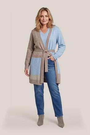 Mart Visser Ely Vest Licht Blauw Maxi