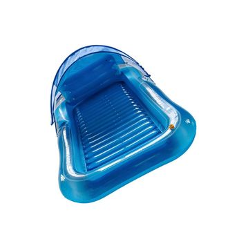 OEM Colch&oacute;n Inflable Para Exteriores, Flotador, Cubierto De Azul