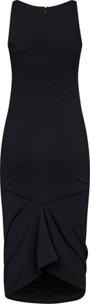 Jacquemus Womens Midi Dress The Regata Black Viscose