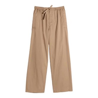 Christophe Lemaire Wide Trousers, male, Brown, Size: S Pyjama Pants
