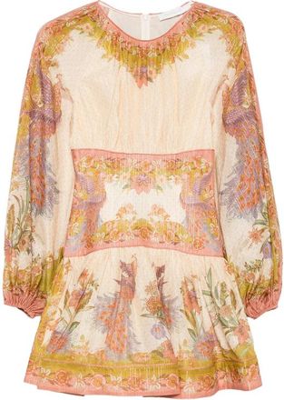 Zimmermann Indra Floral-print Mini Dress