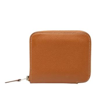 Herm&egrave;s Pre-owned Wallets, female, Brown, Size: ONE SIZE Pre-owned Small Wallet