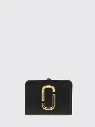Marc Jacobs The Snapshot Mini Leather Wallet with Double J Logo