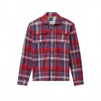 Johnnie-O Mens Gustaf Lodge Shirt In Malibu Red