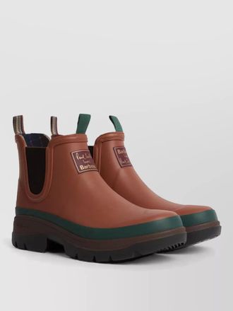 Barbour rubber chelsea boots