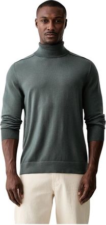 Marc O'Polo Jersey de cuello alto regular - Knitwear - Hombre - Gris - L