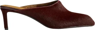 Khaite Schoenen, Dames, Rood, 37 EU, Leer, Colt Mule 50