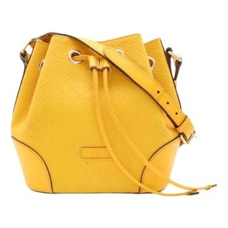 Gucci Borsa a spalla Pre-owned Diamante in pelle 354229 - - Pre-owned - Donna - Giallo - ONE SIZE