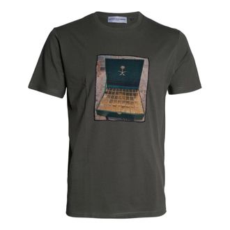 Bastille T-Shirts, male, Green, Size: XL Rive Droite T-shirt