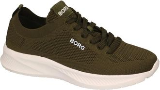 Bj&ouml;rn Borg Schoenen, Heren, Groen, 41 EU, Leer, R2520 Knit Sneaker