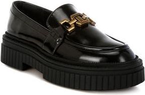 London Rag Grosbeak Chunky Sole Loafer in Black at Nordstrom Rack, Size 6