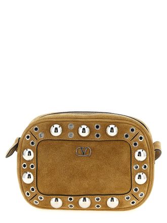 Valentino Garavani NellcôTe Crossbody Bags Beige