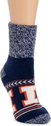 Muk Luks Gameday Unixex Short Heat Retainer Socks in Illinois at Nordstrom