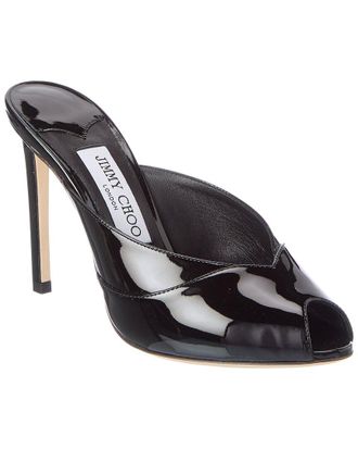 Jimmy Choo London Brigitte 100 Patent Mule