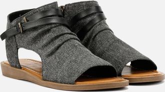 Blowfish Womens Blowfish Malibu Denver Womens Charcoal Sandals - Grey - Size: 5