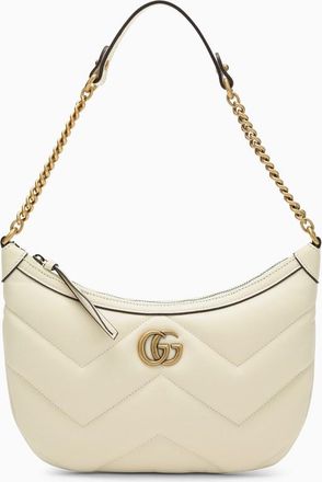 Gucci GG Marmont small shoulder bag white