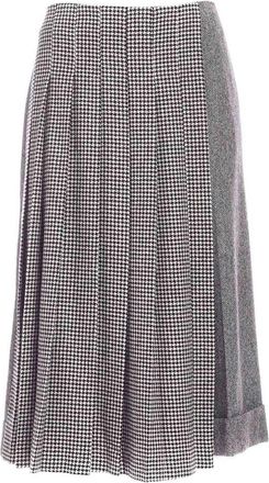 Vivetta Midi Skirts - Dames - Midirokken - Grijs - M - Katoen - Rokken