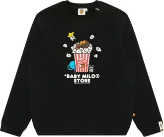 Bapy by A Bathing Ape Felpa con stampa - Nero