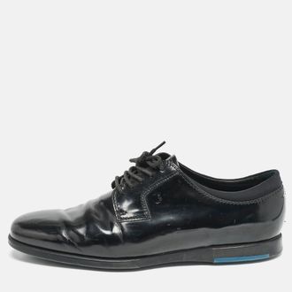 Tod's Tods Black Leather Lace Up Derby