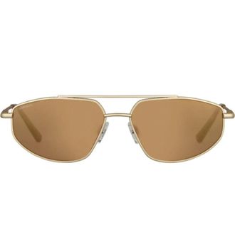 Serengeti Eyewear Geometric Lens Sunglasses