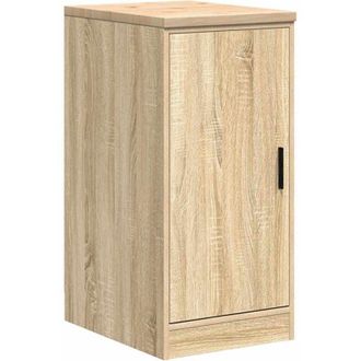 vidaXL Vidaxl - Garage Storage Cabinet Sonoma Oak 40x51x85 cm Solid Wood Pine