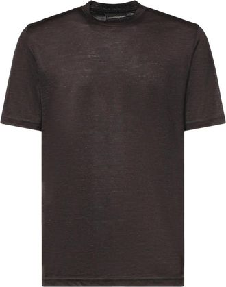 Giuliano Galiano T-Shirts - Heren - T-shirts - Bruin - L - Tops