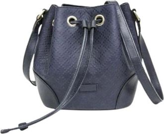 Gucci Pre-owned Bright Diamante - Pre-owned - Mujer - Azul - ONE SIZE