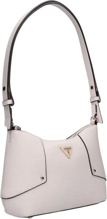 Guess Tassen, Dames, Wit, ONE Size, Leer, Darcy Convertible Schoudertas