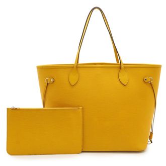 Louis Vuitton Mimosa Yellow Epi Leather Pouch Shoulder Bag Tote Bag (Pre-Owned)
