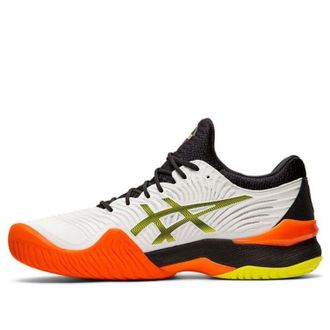 Asics Court FF 2 White Yellow Orange 1041A083-100