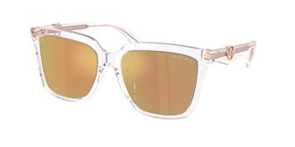 Michael Kors MK2256U MENAGGIO Polarized 3015N0 Womens Sunglasses Clear Size 53