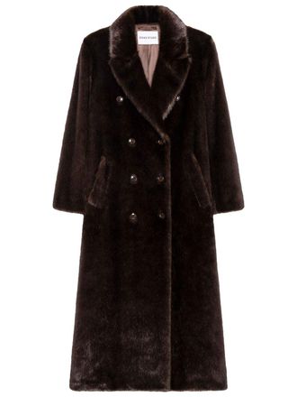 Stand Studio Harper Faux Fur Long Coat