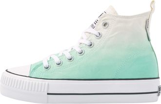 British Knights British Knights Womens Kaya Mid Sneaker, Turquoise Cream, 5 UK